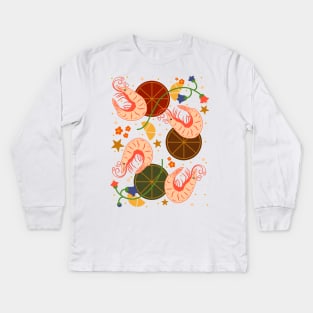 Prawn Kids Long Sleeve T-Shirt